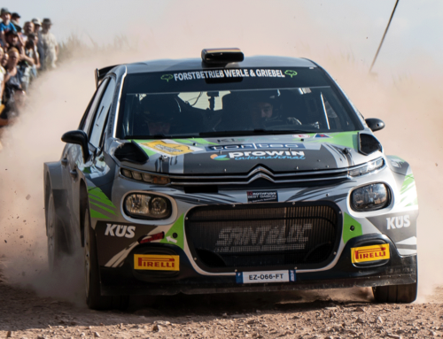 Marijan Griebel passe la trois au Saarland Rallye