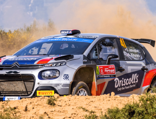 Premier podium et meilleur résultat en WRC2 pour Sean Johnston et Alex Kihurani