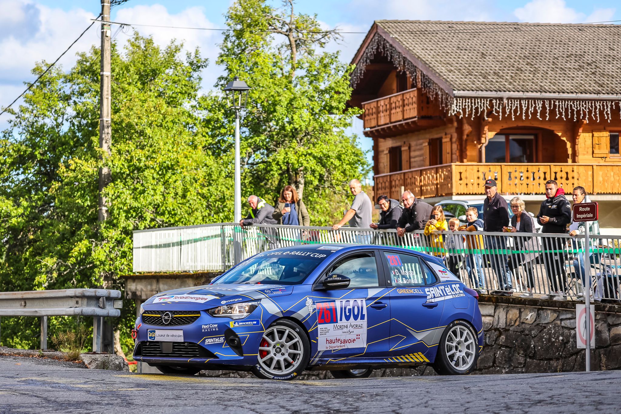 Didier Malga au Rallye du Mont-Blanc - Morzine