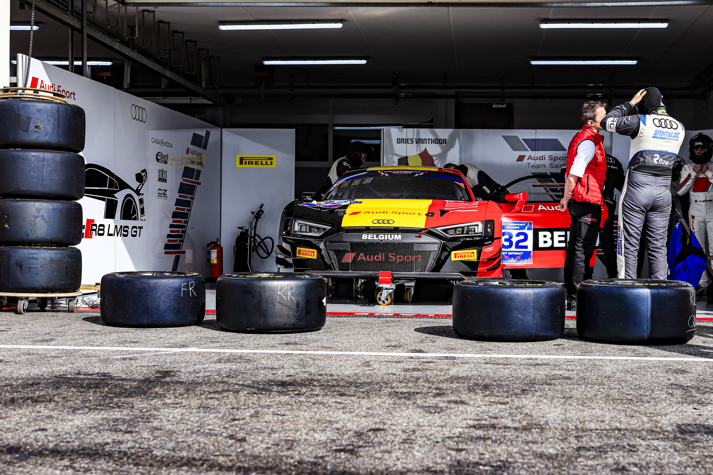 Audi Sport Team Saintéloc a exploité l'Audi R8 LMS GT3 de la Belgique.