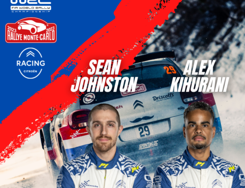 Sean Johnston au Rallye Monte-Carlo avec Saintéloc Racing