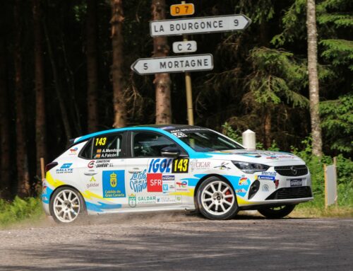 Armiche Mendoza en progression au Rallye Vosges-Grand Est