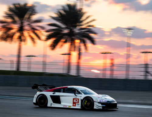 Saintéloc Racing sur le podium final GT de l’Asian Le Mans Series